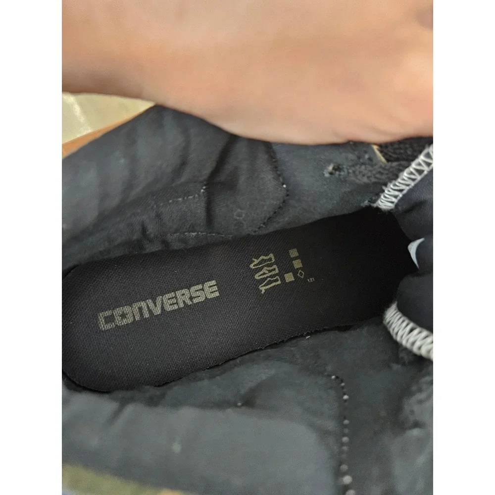 Converse‎ One Star 12 Mid Top Sneakers Brown Camo Canvas Skate Shoes Mens Casual